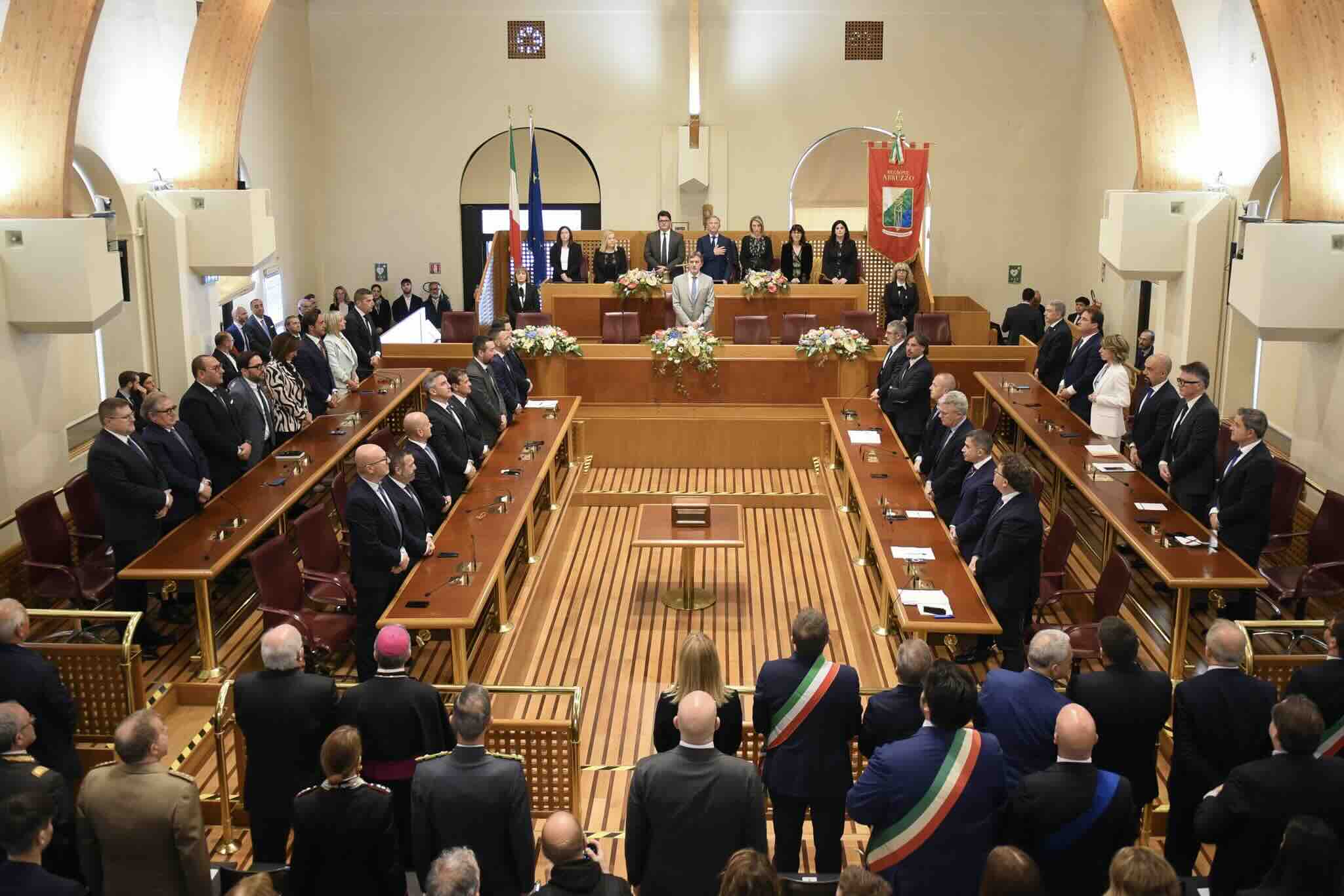 Regione Abruzzo. Lorenzo Sospiri rieletto presidente del Consiglio