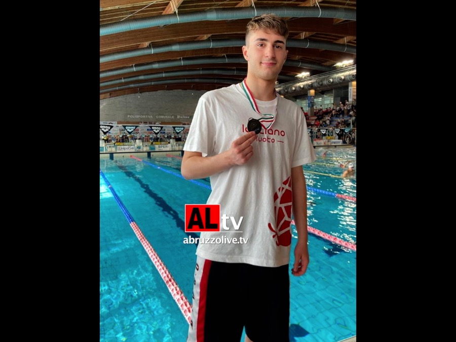 'Lanciano Nuoto' conquista una medaglia ai Criteria nazionali giovanili di Riccione