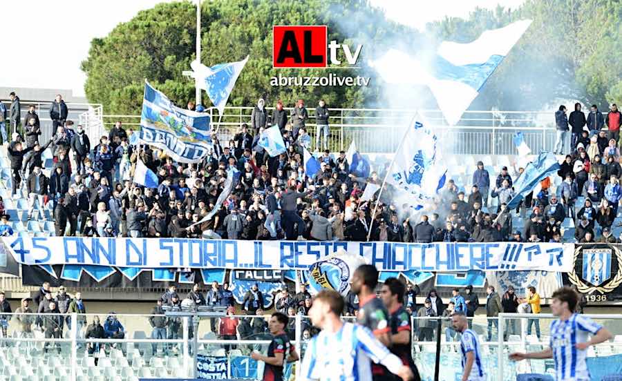 Calcio. Serie C girone B - Pescara-Lucchese finisce in parità: è 0-0