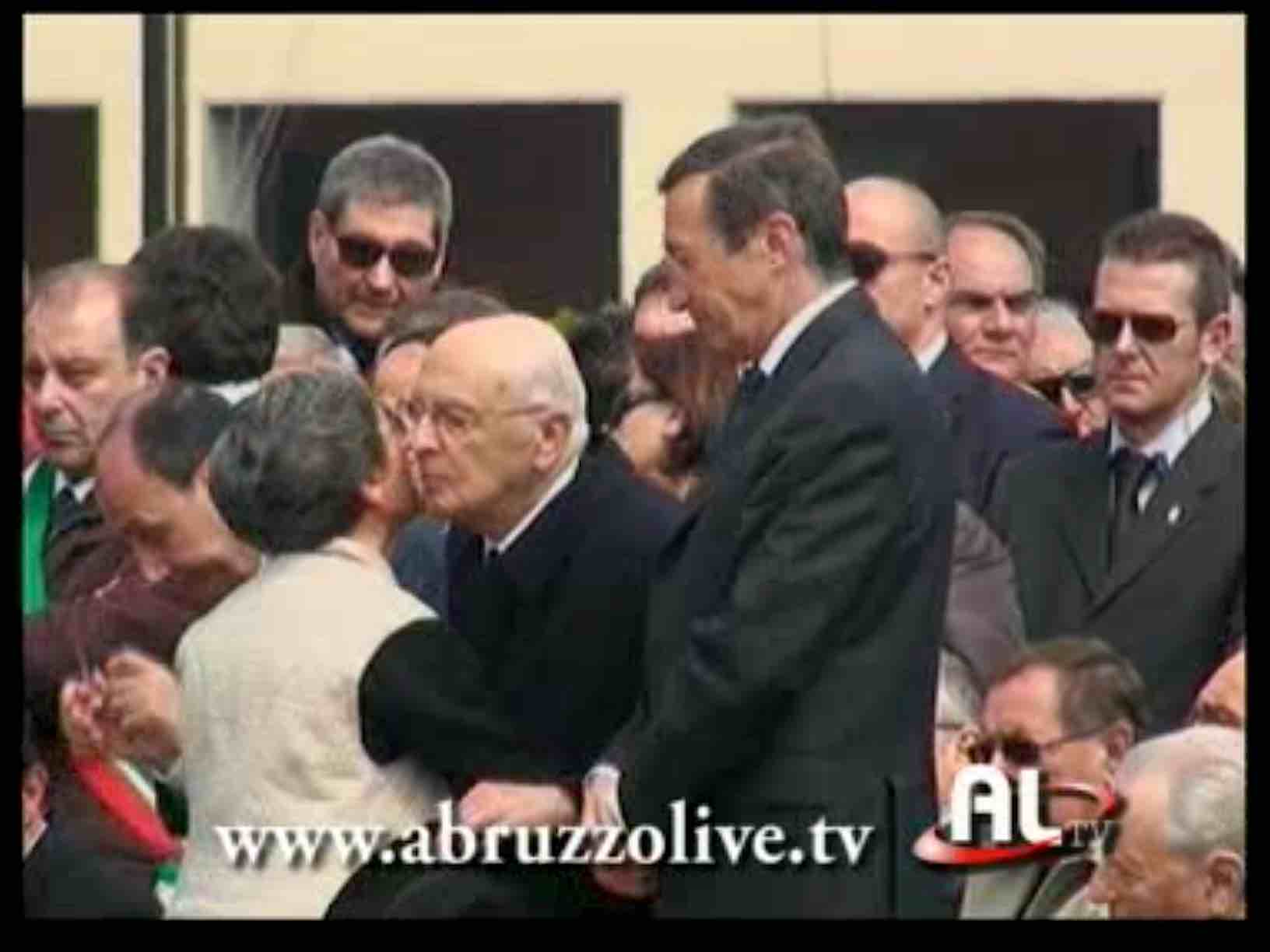 Morte Giorgio Napolitano. Intervista di Abruzzolive.tv al presidente: 'Terremoto, L'Aquila non resterà sola' - VIDEO