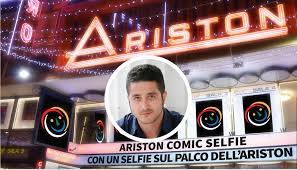 Ariston comic selfie, Di Marco unico abruzzese: 'Mandatemi su quel palco'