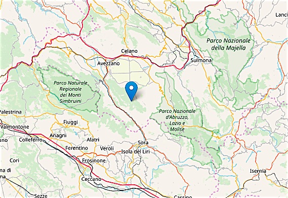Terremoto di magnitudo 4.1 nell'Aquilano. Scossa avvertita anche nel Lazio