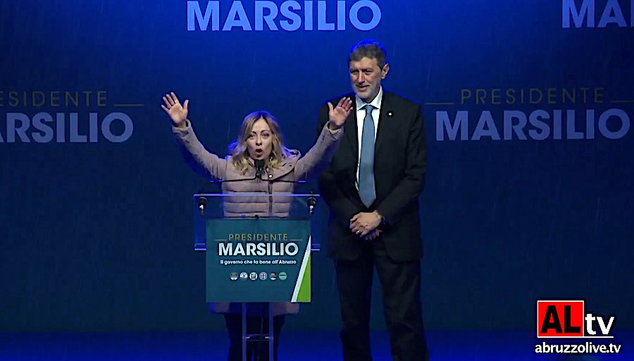 Elezioni regionali Abruzzo. Marsilio fa il bis da presidente. L'Aquila roccaforte centrodestra. Vince l'astensionismo