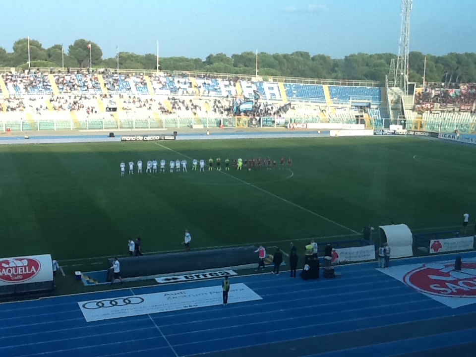 Serie C girone B: Pescara-Reggiana 2-3, finale