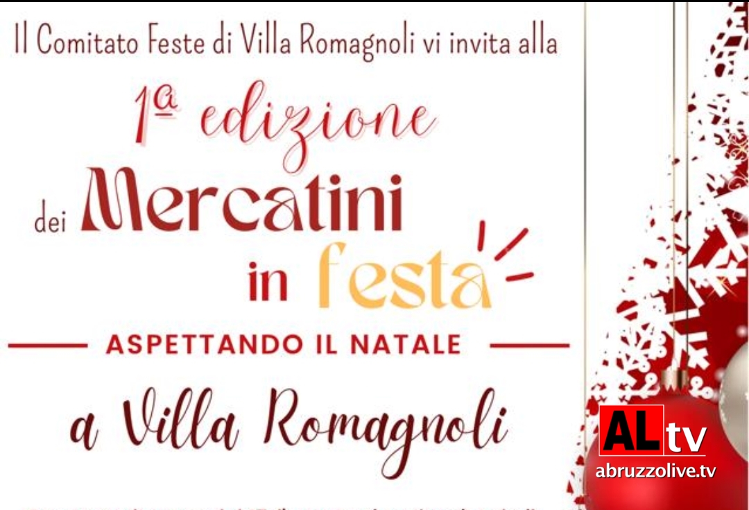 Mozzagrogna. 'Mercatini in festa' domani a Villa Romagnoli