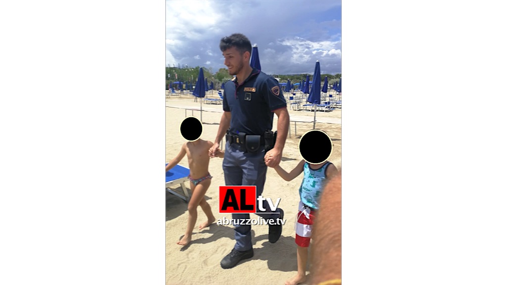 Pescara. Due bimbi di quattro anni si perdono in spiaggia