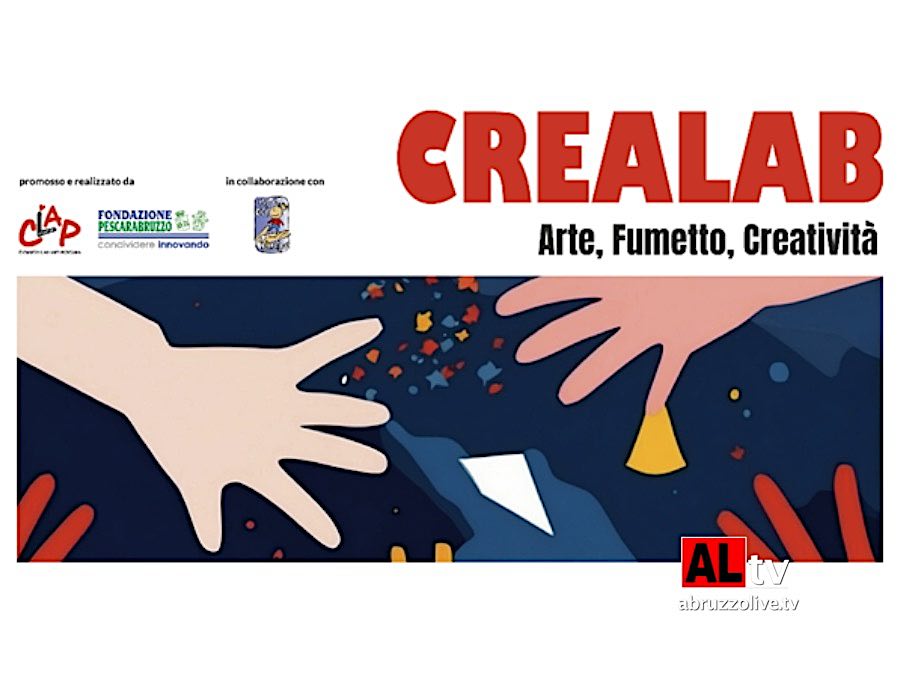 Il Clap Museum di Pescara presenta “Crealab”, laboratorio di arte, fumetto e creatività