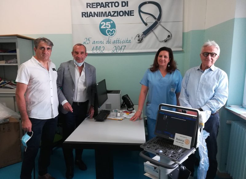 Lanciano. Il Rotary dona ecografo all'ospedale 'Renzetti'
