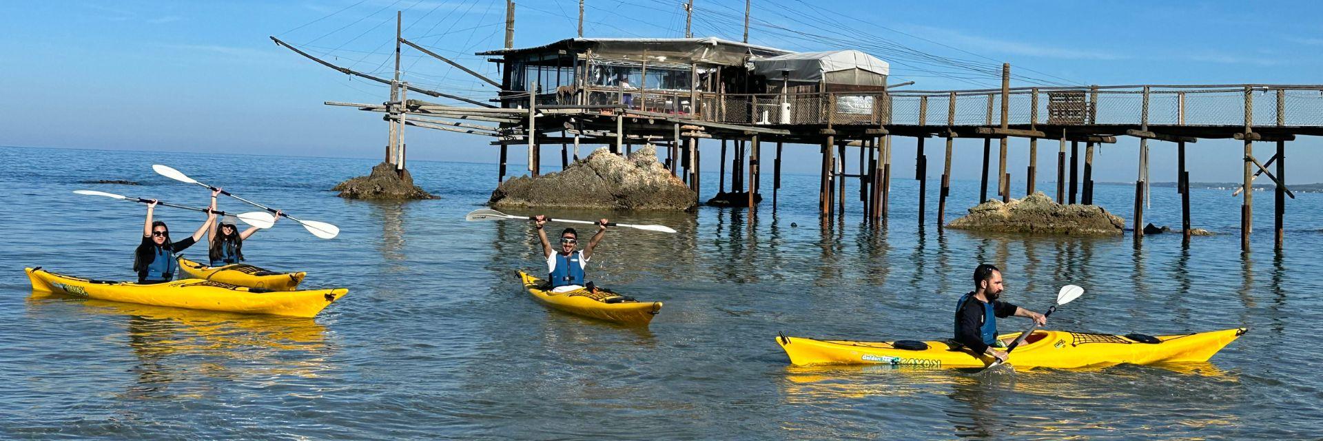 Escursioni, barca a vela, kayak: c'è 'Art Bike&Run +Wine' sulla Costa dei Trabocchi