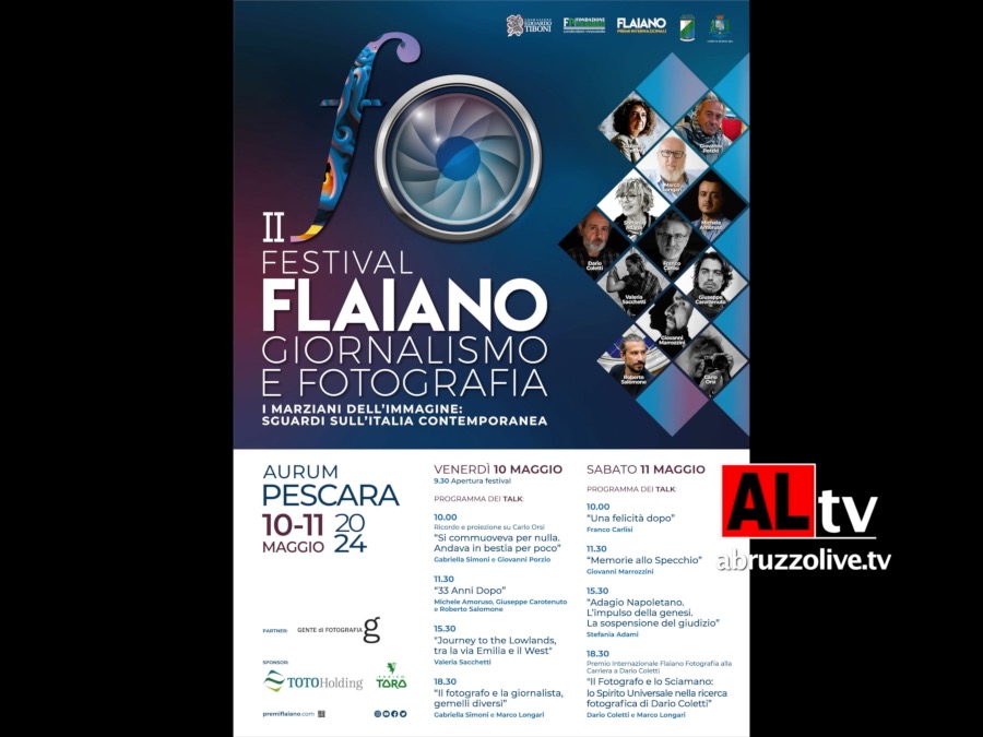 Pescara. Il 10 e 11 maggio torna il Festival Internazionale di Fotografia e Giornalismo “Flaiano fO”