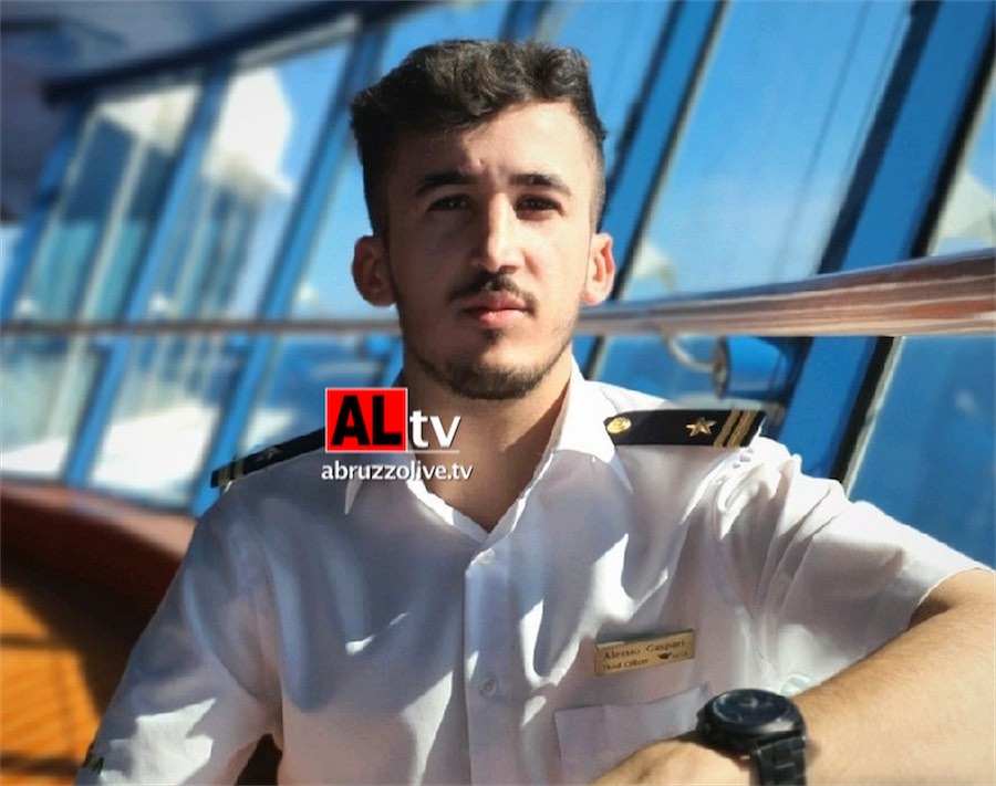 Scomparso in Danimarca ufficiale 25enne di Ortona in servizio su nave Costa Crociere 