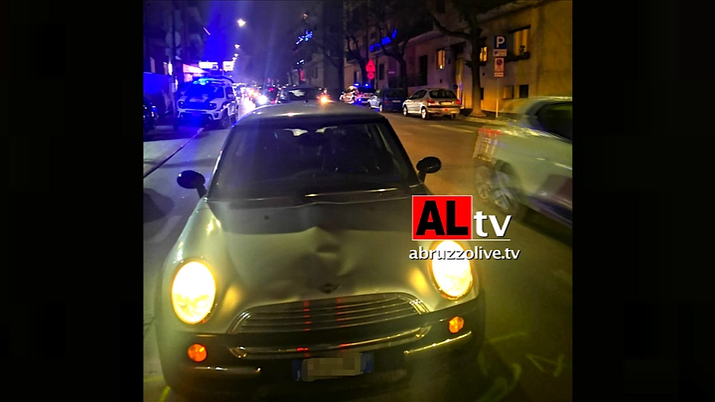 Incidente in Via per Fossacesia a Lanciano: auto investe padre e figlio