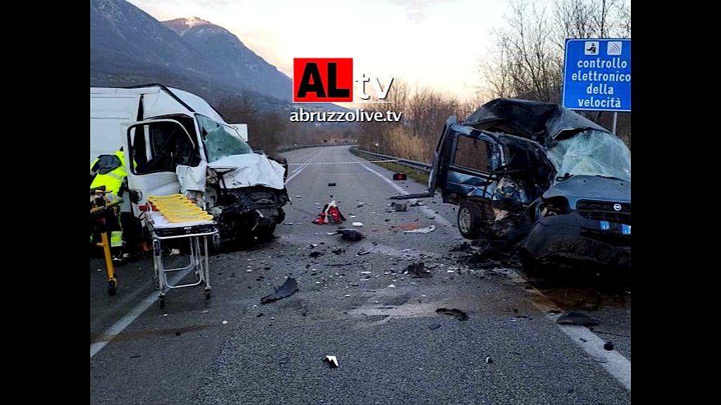 Abruzzo. Sangue sulle strade: cinque morti in due incidenti stradali. Marsilio chiede sicurezza