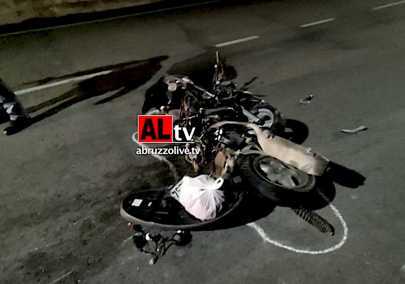 Lanciano. Moto contro auto a Torre Marino: due feriti, uno grave