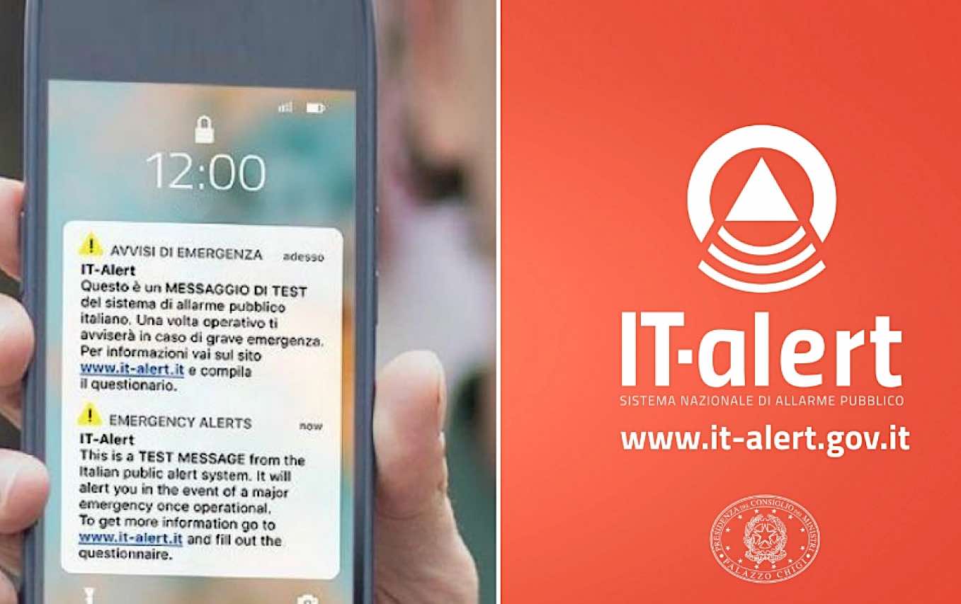 IT-Alert, il 26 settembre in Abruzzo il test con l’sms di allarme nazionale