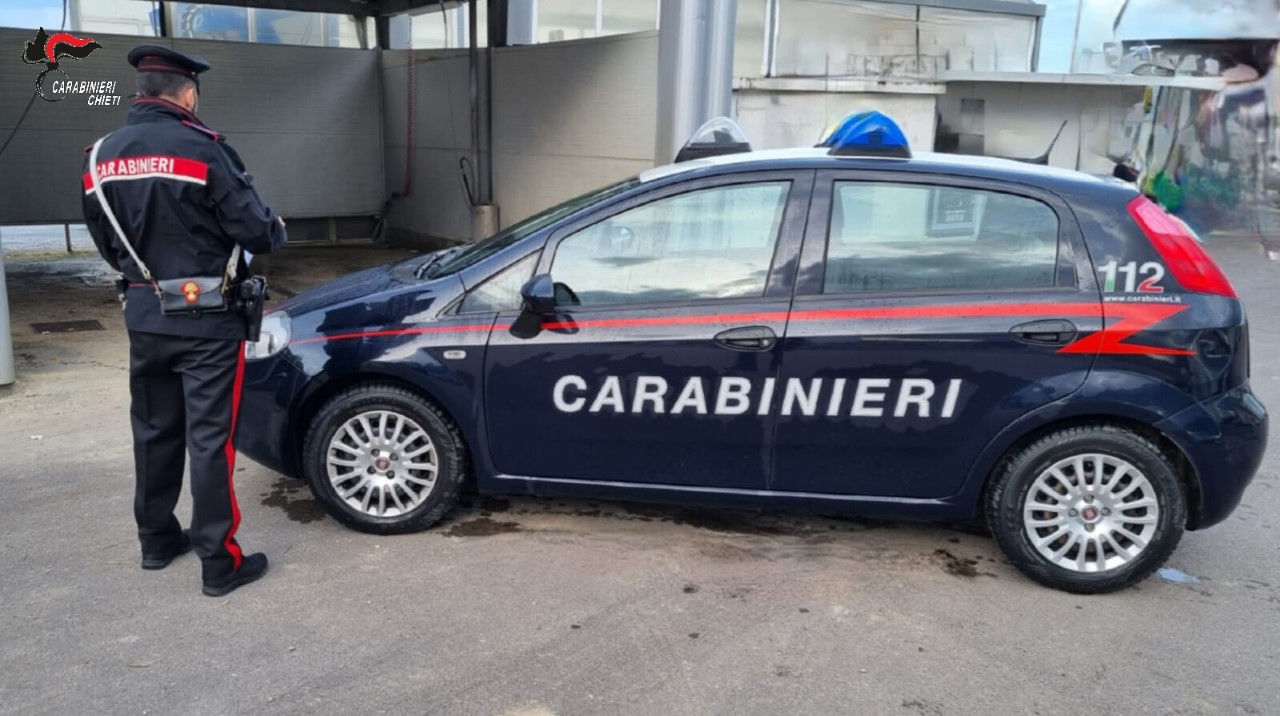 Torino di Sangro. I carabinieri chiudono un autolavaggio 