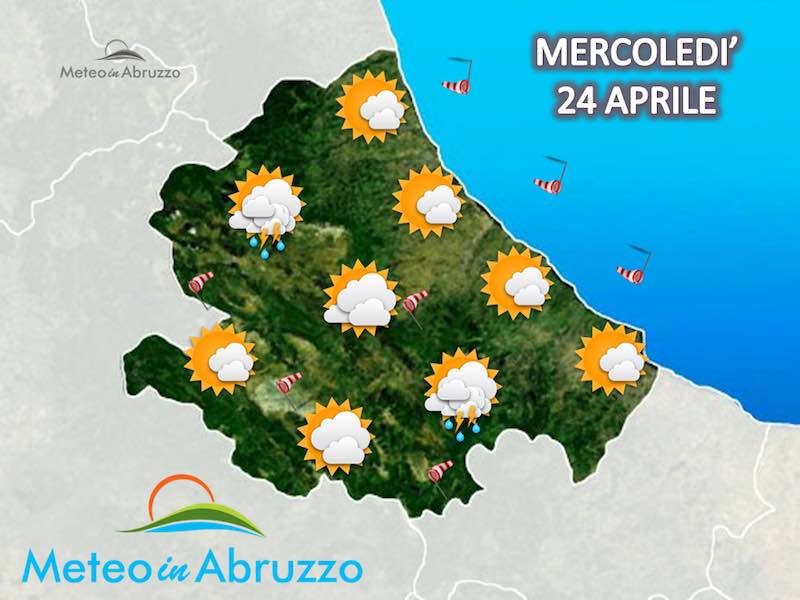 Che tempo fa domani in Abruzzo. La regione si trova in una sorta di limbo...
