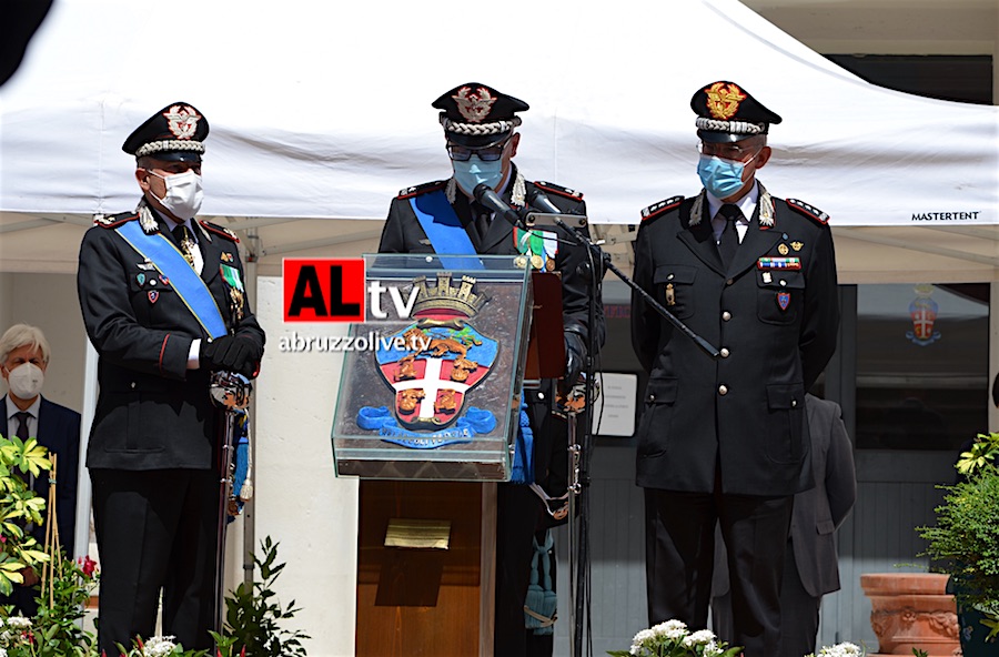 Chieti. Il generale Paolo Aceto nuovo comandante Legione carabinieri Abruzzo e Molise