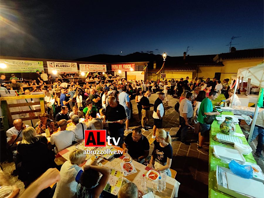 Festival del Peperone dolce ad Altino: contrada La Selva si aggiudica il Palio culinario