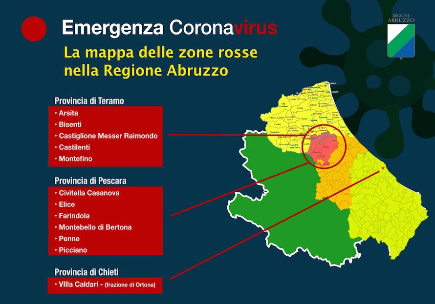 Coronavirus. Sei morti e decine di contagi e Villa Caldari di Ortona diventa 'zona rossa'