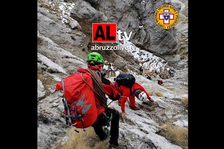 Abruzzo. Escursionisti bloccati su Gran Sasso a 2.500 metri