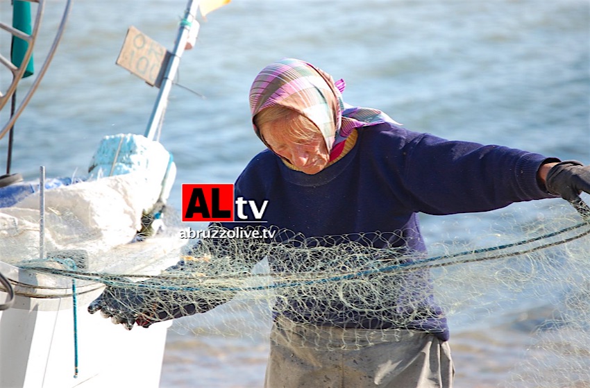 Quasi una favola del... mare. Anna Maria Verzino, pescatore da 78 anni